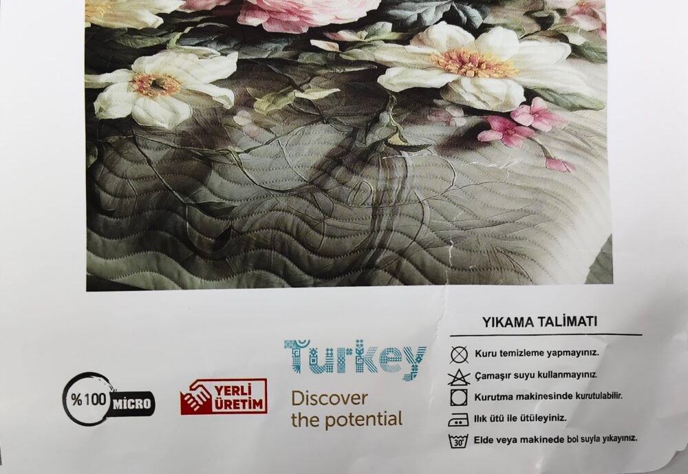 Örtüm Çift Kişilik Kapitone Yatak Örtüsü - Görsel 3