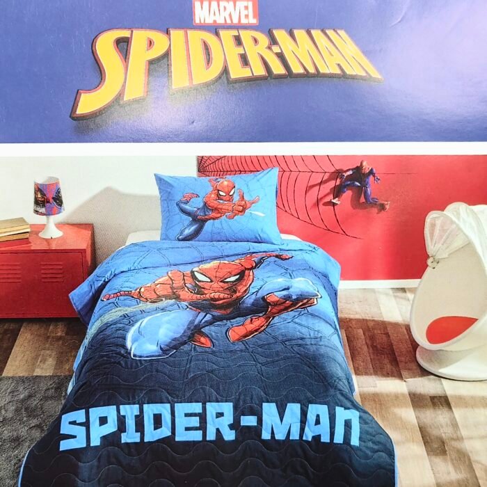 Tek Kişilik Spiderman Lisanslı Yatak Örtüsü Seti